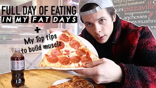 Full Day Of Eating When I Was Overweight  4000 CALORIES  My Top Tips To Build Muscle [upl. by Aehsel]