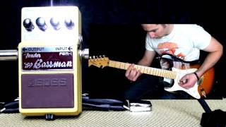 BOSS Fender 59 Bassman FBM1 Pedal [upl. by Acinorev]