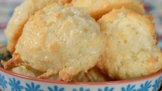 Coconut Macaroons Classic Version  Joyofbakingcom [upl. by Euv]