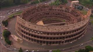 O Mundo Visto de Cima Itália Caserta até Tivoli via Roma Discovery HD Theater [upl. by Caren]