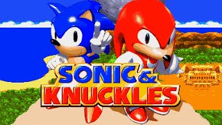 Sonic amp Knuckles  Sega Genesis  Full Sonic Playthrough No Commentary [upl. by Awad882]