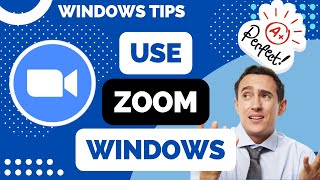 How to Use Zoom on Windows  Beginners Guide [upl. by Eldnar701]