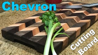 Chevron Cutting Board Tutorial [upl. by Kutzer458]