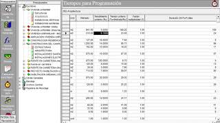 OBTENCION DE METRADOS Y RENDIMIENTOS PARA EL CALCULO DE DURACION DE ACTIVIDADES [upl. by Elatia]