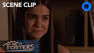 The Fosters  Season 5 Episode 3 Callie And Brandon Talk  Freeform [upl. by Haslett]