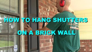 How to Install Exterior Shutters  The Home Depot [upl. by Joub192]