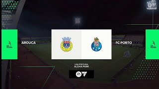 AROUCA VS PORTO LIGA BETCLIC 2024 2025 [upl. by Hetti]