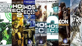 The Evolution of Ghost Recon Games 20012020 [upl. by Aihtyc602]