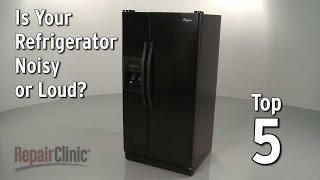 Refrigerator Is Noisy — Refrigerator Troubleshooting [upl. by Nnylatsirk]